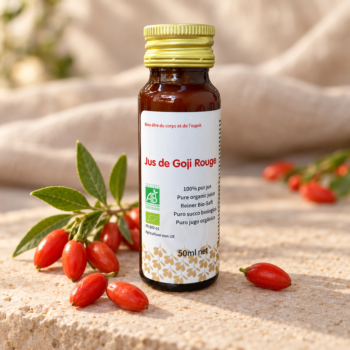 JUS BIOLOGIQUE DE GOJI ROUGE